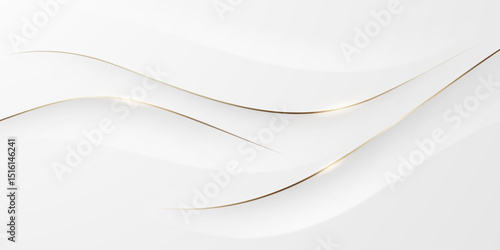 White abstract background with luxury vector illustration.