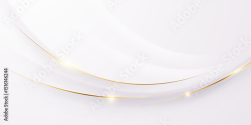 White abstract background with luxury vector illustration.