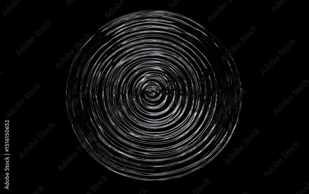 Fototapeta premium Abstract concentric circles
