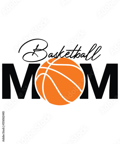 Basketball T-Shirt Design – Basketball Mom