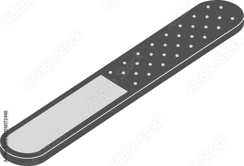 Nail Buffer Vector Icon