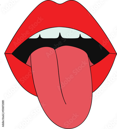 Beautiful lip, lipstick and lipgloss, passionate. Tongue and sexy mouth. Woman lip, female lips. Sexy lips, tongue out. Sexy woman, sensual girl. 