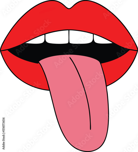 Beautiful lip, lipstick and lipgloss, passionate. Tongue and sexy mouth. Woman lip, female lips. Sexy lips, tongue out. Sexy woman, sensual girl. 
