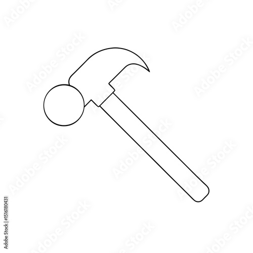 Ball Pein Hammer Engineer Tool for Metalworking and Industrial Applications