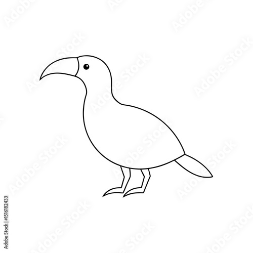 Unique Highland Tuco Tuco Rodent Wildlife Animal Illustration