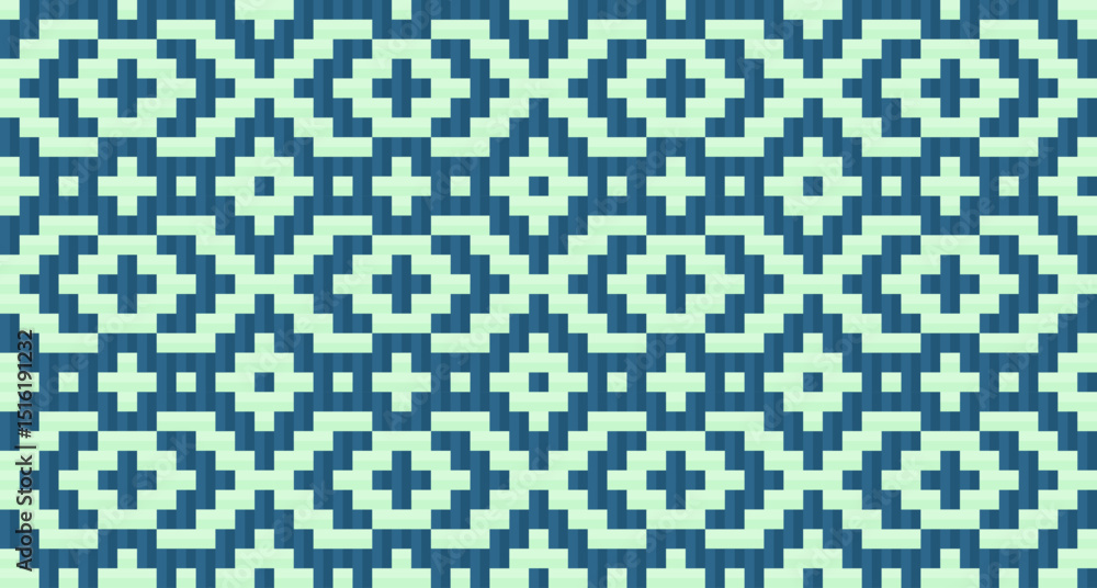 Fototapeta premium seamless traditional woven pattern called Anyaman