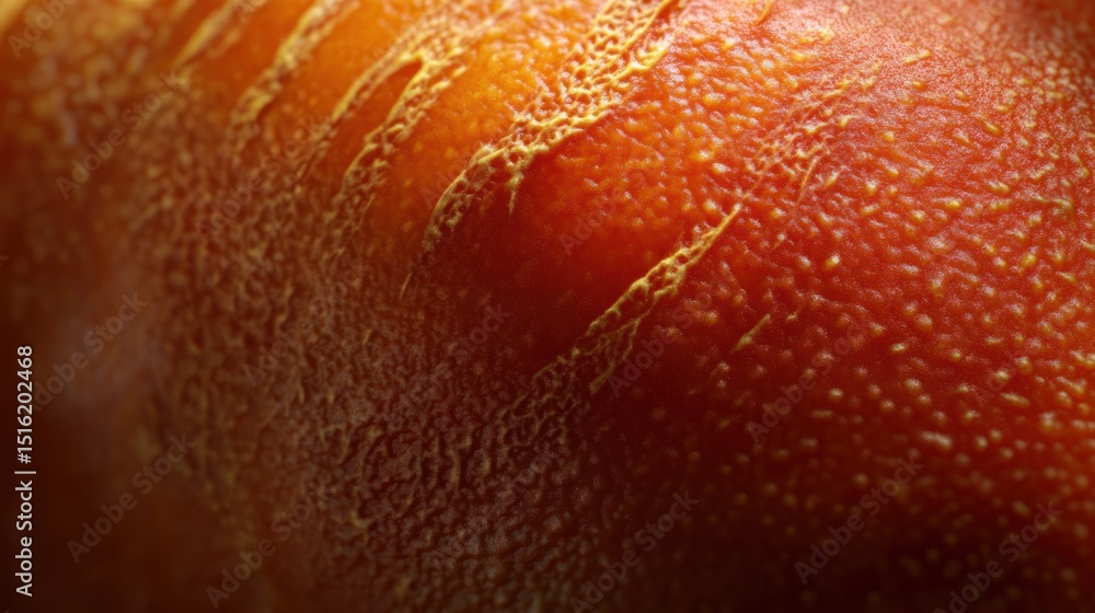Fototapeta premium Close-up citrus fruit peel texture
