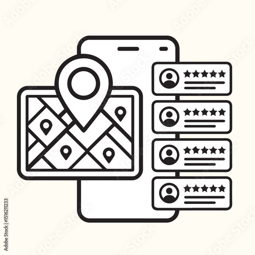 Local SEO for small businesses. Local seo marketing based on customer ratings and reviews.