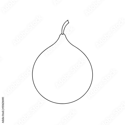 Interesting Salak Snake Fruit Illustration for Exotic Food and Tropical Themes