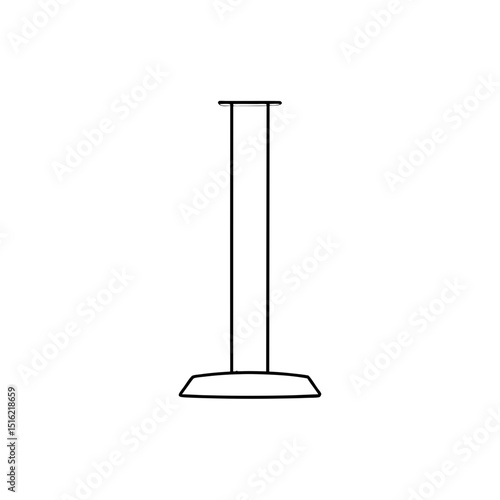 Useful Scratching Post Illustration on White for Cat Owners