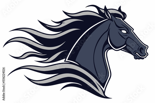 Shadow Steed: Horse Head Design