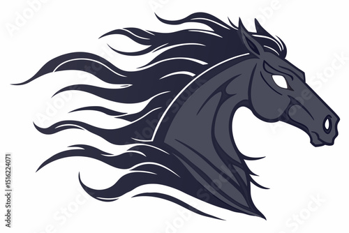 Shadow Steed: Horse Head Design