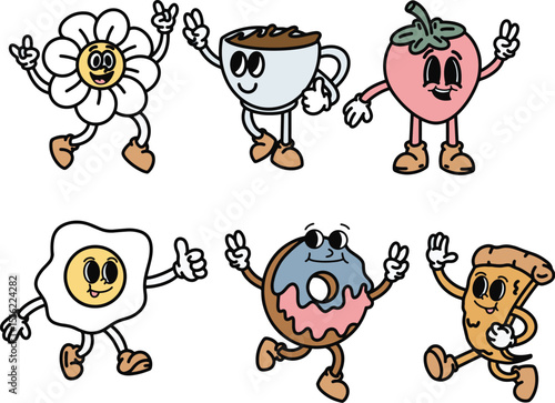 kawaii icon mascot illustration vector cartoon