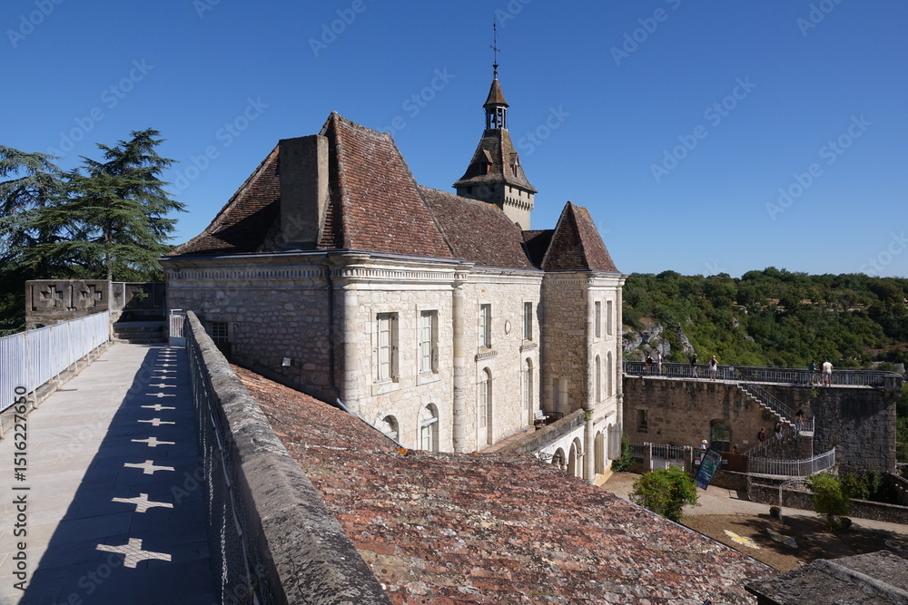 Fototapeta premium Burg in Rocamadour