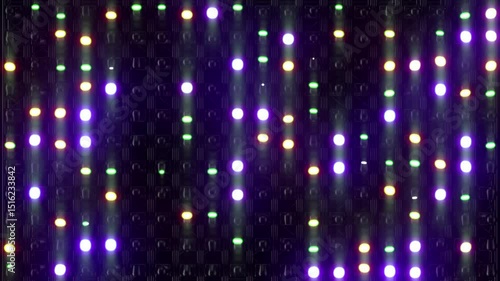 Lights Flashing Wall Showtec VJ Stage Floodlight 4K Blinder Blinking Lights Flash Club Flashlights Disco Lights Matrix Beam Lights Bulb Halogen Headlamp Lamp Nightclub Turn Off On Loop