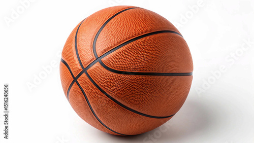 Wallpaper Mural High-resolution image of a textured basketball, ideal for sports branding or graphic design applications Torontodigital.ca