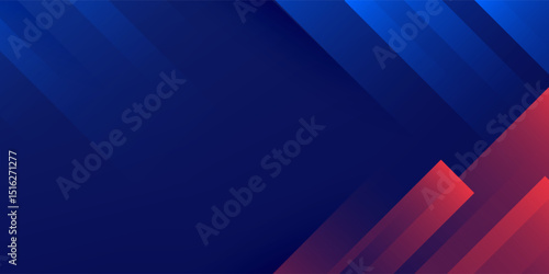 simple red blue abstract background with gaming style for banner and event