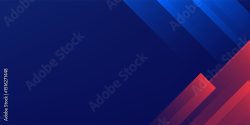 simple red blue abstract background with gaming style for banner and event