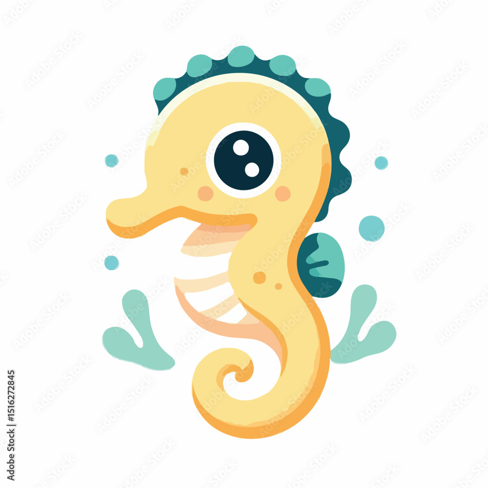 Fototapeta premium cute hippo vector image