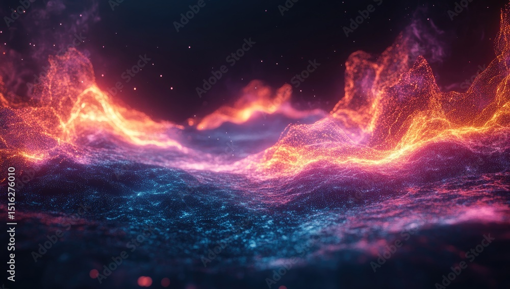 Abstract fiery landscape (1) Abstract fiery landscape (1)