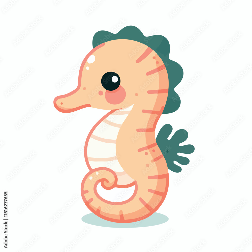 Fototapeta premium cute hippo vector image