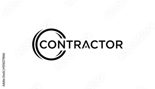 construction building logo premium vector template