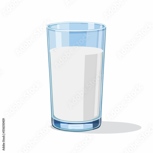 牛乳のベクターイラスト素材