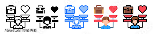 Work-Life Balance Icon