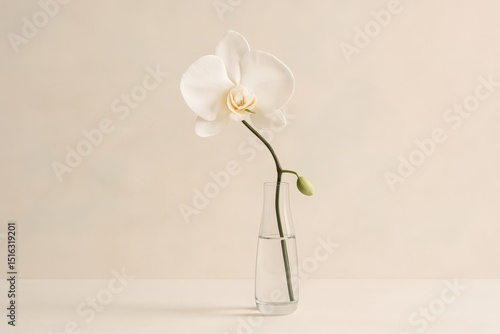 Wallpaper Mural Elegant orchid in minimalist vase for tranquil home decor and relaxing spaces Torontodigital.ca
