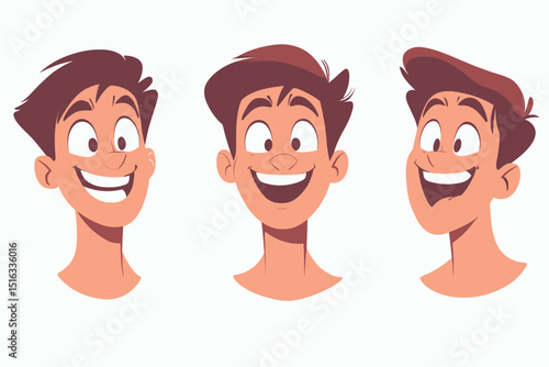 man and woman faces