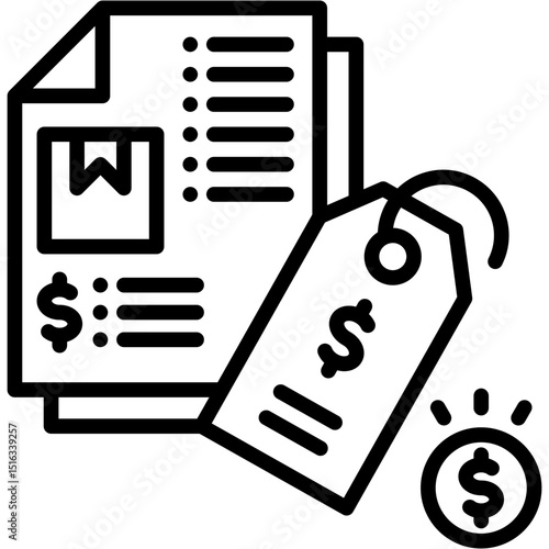 Pricing Sheet Icon