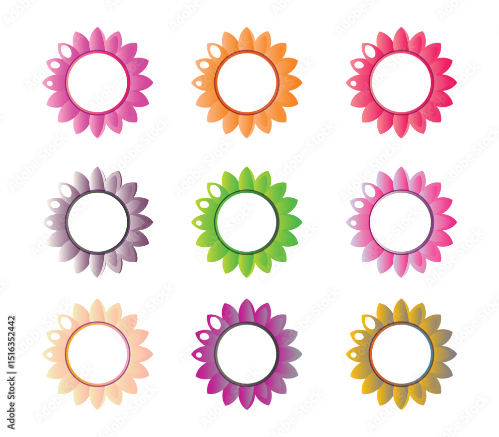 flowers vector, beautiful flowers illustration, set of flora, decorate flowers modern design flowers vector, beautiful flowers illustration, set of flora, decorate flowers modern design