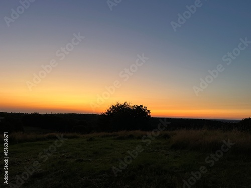 Wallpaper Mural sunset in the countryside Torontodigital.ca
