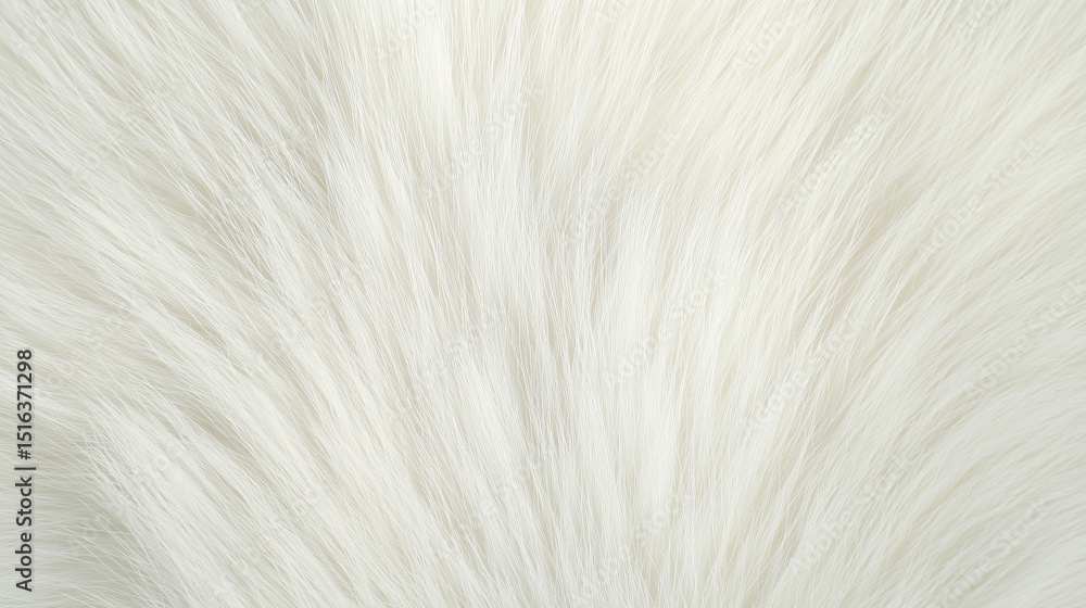 Texture of soft and fluffy white fur, perfect for backgrounds, patterns, or designs in fashion, animal, or nature themes. Texture of soft and fluffy white fur, perfect for backgrounds, patterns, or designs in fashion, animal, or nature themes.