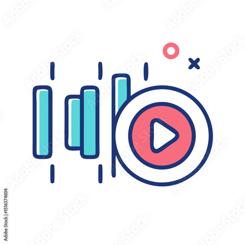 Sound Icon Illustration Vector