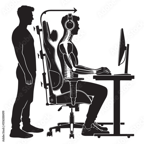 Ergonomic Chair Posture Guide Proper Sitting for Back Health and Comfort