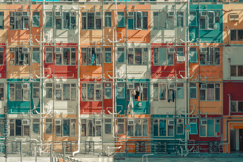 Facade of a public building
