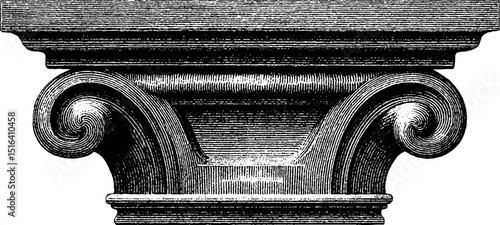 Intricate engraved door jamb design with classical elements for architectural inspiration