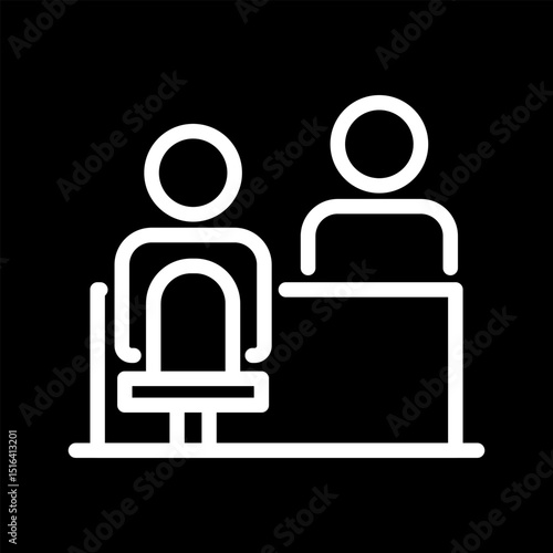 Icon Minimalism Outline Vector