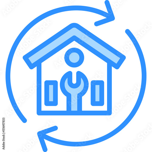Home Renovation Icon