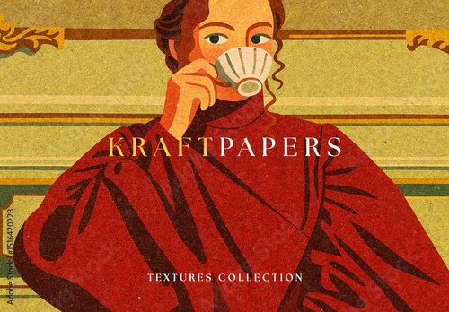 Craft Paper Texture Overlays