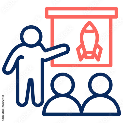 Startup Pitch Icon