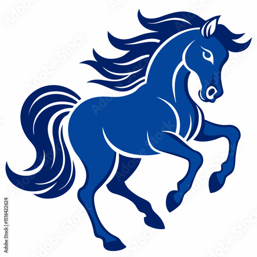 the galloping horse