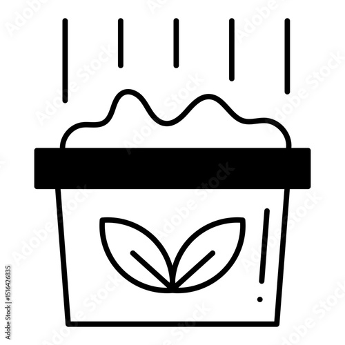 Compost Bin dualtone icon