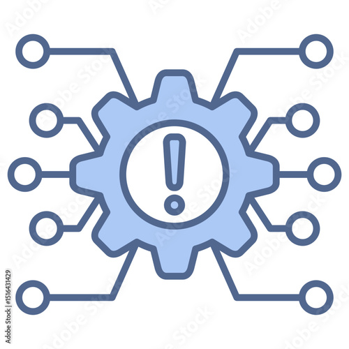 Root Cause Blue Icon