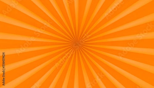 Orange radial lines background