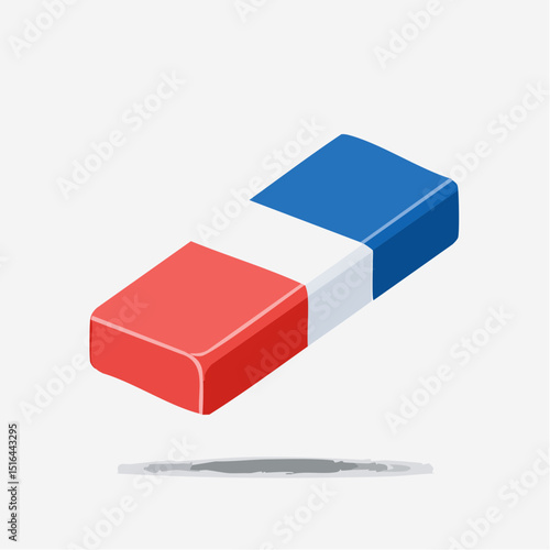 消しゴムのミニマルなベクター素材