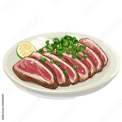 Katsuo no Tataki Lightly Seared Bonito Slices
