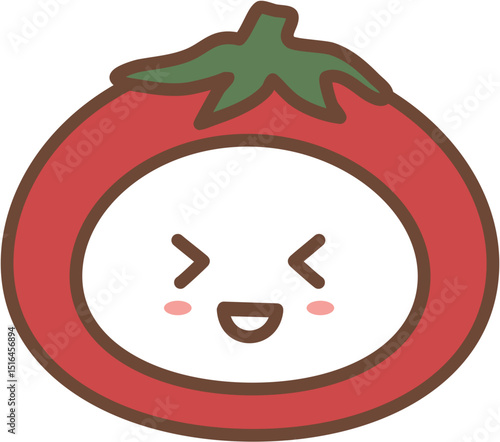 tomato emoji exciting face