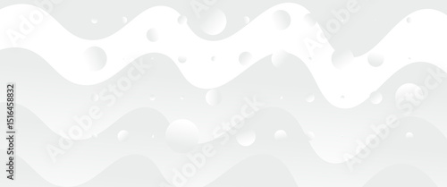 Abstract Geometric modern white and gray color . Modern and Creative Trend design in vector illustration